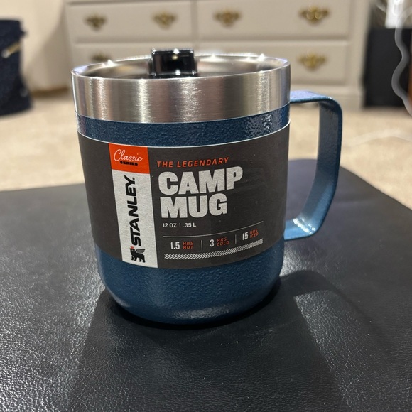 NEW Stanley blue 12 oz legendary Camp Mug - Picture 3 of 7